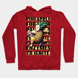 Tropical Zest: Pineapple Power Hoodie